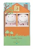 Angel Dear Cuddle Twin Set, Pink Monkey by Angel Dear [並行輸入品]