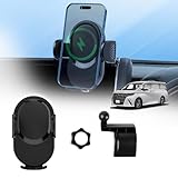 CARTIST トヨタ アルファード スマホホルダー 40系 ヴェルファイア 40系 スマホスタンド 携帯ホルダー ALPHARD VELLFIRE スマートフォン 車載ホルダー ナビ 運転席側に専用 360度回転 4.7～6.5インチに対応 落下防止 縦横向き可 パーツ アクセサリー 内装 取付簡単