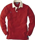 CUC DOGMAN 長袖ラガーシャツ 赤 LLサイズ 1250