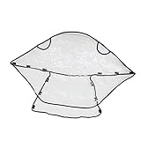 Lovoski 汎用性　ベビーカー　乳母車用　レインカバー　防風　防雨　防塵　蚊帳　全3パタン選べる - ＃1