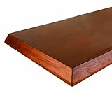 John Sterling 0137-824HNY Decorative Edge Wood Shelf, 8-Inch by 24-Inch, Honey by John Sterling