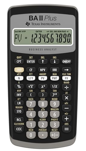 boonnapa shop Texas Instruments BA II Plus Financial Calculator [輸入品]