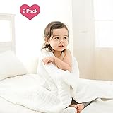 ベビーガーゼケット二枚セット 8重バスタオル 大判 白いふわふわバスタオル 110cm×115cm