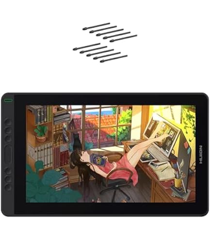 Amazon.co.jp: HUION 液タブ Kamvas 13 初めての液晶ペンタブレット