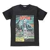 [GibGae] 映画Tシャツ スクリーム ホラー プリントTシャツ 半袖 メンズ [並行輸入品]
