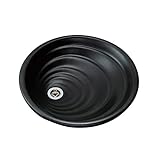 立水栓 パン ガーデンパン 水栓パン HAMON ブラック 手洗い鉢 立水栓 水栓柱に設置