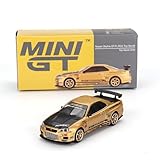 MINI GT 1:64スケールニッサン・スカイライン GT-R (R34) トップシークレット [並行輸入品]