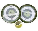 クラシックキッズトスとキャッチボールゲームセットキャッチボール玩具セット、 緑