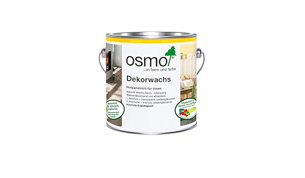 Amazon オスモカラーウッドワックス 2 5ｌ 3123 パイン色 ワックス