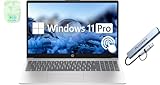 HP 15.6インチタッチスクリーンノートパソコン, 32GB RAM 1.5TBストレージ (1TB SSD+512GBドッキングステーションセット), 10コアIntel Core i5, Windows 11 Pro Microsoft Office Home & Business搭載, PLUSERAイヤホン。