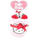 おむつケーキ 1段 おむつケーキ キティちゃん 1段 出産祝い ベビーギフト kitty14_16