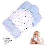 リンダの赤ちゃんの生えかけミトン| self-soothing Pain Relief Teether Toy Mitt &グローブ赤ちゃん、幼児用、幼児、男の子と女の子、|食品グレード& BPAフリ