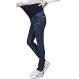 Linyuan ファッション Woman Maternity Skinny Trousers Jeans Prop Belly パンツ Pants Pregnancy Clothes 066