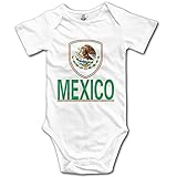 赤ちゃん&ベビー服 メキシコ Mexico 国章 国旗 半袖ロンパース 夏 女の子 男の子 24 Months ホワイト