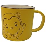 LIC-0010/ニコット/【Curious George】塗りコップ（おさるのジョージ）/コップ/学校/ランチ/入園入学/食器/キャラクター/ギフト/プレゼント