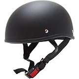 ダックテールヘルメット マットブラック バイク ヘルメット ダックテール 半帽 SG安全規格品 排気量125cc以下用　