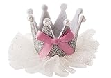 mandy glitter crown silver