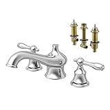 Aqueous KT-140BV2CH Teapot Roman Tub Kit with Rough-in Valve, Chrome [並行輸入品]