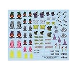 ラットフィンク ステッカー 1/64 ダイキャストデカールアソート 水貼り