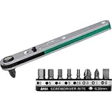 兼古製作所:アネックス ストレート型オフセットラチェットドライバービット9本組 425-9B 型式:425-9B