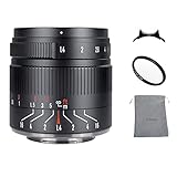 7 Artisans 55mm F1.4 II APS-C キヤノンM Canon M マイクロフォーサーズマウントミラーレスカメラ用大口径マニュアルフォーカス固定カメラレンズ
