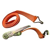 ラッシングベルト 10t 10m 幅78mm ラチェット式 トラック用 Jフック 荷締ベルト タイダウンベルト 固定ベルト ラッシング