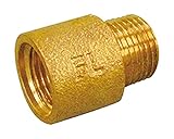 フローバル 水栓継手 持出しソケット(日水協認証) BM-13-20-BC(W) 1/2x20