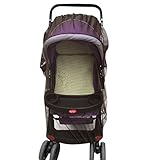 [Jiyaru] 2点セットベビーカー蚊帳 虫除け 安全なメッシュ　虫よけカバー Coffee