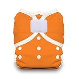 Thirsties Duo Wrap Diaper Cover with Hook and Loop, Mango, Size 2 by Thirsties