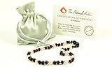 Amber Teething Necklace for Baby - Unisex - Amber Jewelry - Hand-Made from Certified Genuine Baltic 
