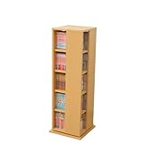 山善(YAMAZEN) 回転コミックラック 5段 ナチュラル CRCR-5(NB)