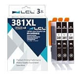 LCL Canon用 キャノン用 BCI-381 BCI-381XL BCI-381XLBK （3パック ブラック） 互換インクカートリッジ 増量 ICチップ残量表示検知機能付き 対応機種：Canon PIXUS TR7530 TS6130 TS6230 TS6330 TS7330 TS7430 TS8130 TS8230 TS8330 TS8430 TR8530 TR8630 TR9530 TR703