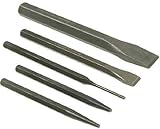 Mayhew 90402 Carded Punch and Chisel Set, 5-Piece by Mayhew
