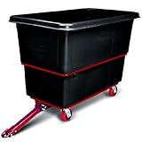 ニューウェル・ラバーメイド社 ラバーメイド ヘビーデューティーユーティリティートラック 牽引用 ブラック 47274107