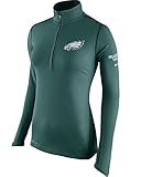 Philadelphia EaglesレディースサイズMサイズテールゲート要素半分ジッパーパフォーマンスプルオーバー/ジャケット