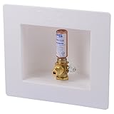 SharkBite 25033 Ice Maker Outlet Box with Water Hammer Arrestors by Sharkbite