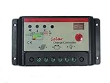 ソーラー チャージ コントローラー 充電コントローラー 12V 24V 10A 日本語 取扱説明書 (10A)