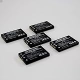 KEYENCE キーエンス BT-1000シリーズ 標準タイプ 互換バッテリー 5個パック (BT-1000W BT-1500B BT-B10)