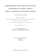Implementing Evidence-Based Prevention by Communities to Promote Cognitive, Affective, and Behavioral Health in Children: Proceedings of a Workshop
