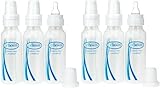 Dr. Brown's Natural Flow Standard Polypropylene Bottle (8 oz) - 3 Pack by Dr. Brown's [並行輸入品]