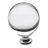 Baldwin 4302260 Crystal Cabinet Knob in Bright Chrome by Baldwin