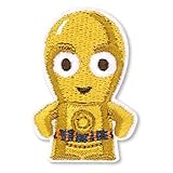 パイオニア スターウォーズ ワッペン C - 3PO 横31mm×縦44mm シール ・ アイロン 両用 タイプ STA450-STA07