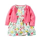 カーターズ Carter's/ 2ピースドレス&カーディガンセット ピンク ワンピース 6ヶ月【並行輸入】