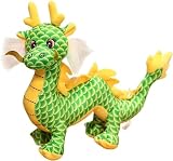 ドラゴン ぬいぐるみ りゅう 龍ぬいぐるみ おもちゃ 干支 辰 置物 龍 たつ りゅう 動物 ぬいぐるみ 抱き枕 ふわふわ 可愛い お癒し お祝い 正月飾り 誕生日 新年 贈り物 ギフト プレゼント 45cm グリーン