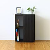 【takano_mokkou 高野木工 EASE イーズ 52サイドボード 52cm (ダークブラウン色)】 国産 大川家具 サイドボード スリム キャビネット 木製 完成品