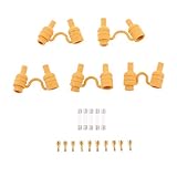 Fenteer 5点セット　6x30mm　AGCガラス　高速ブロー　ヒューズホルダー　ボックス　キット　インラインコネクタ