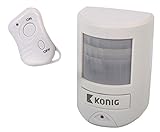 Konig Motion detector with alarm 130 dB [SAS-APR20]