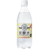 Amazon.co.jp: 友桝飲料 強炭酸水 レモンフレーバー 天然水使用 STRONG