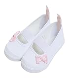 ジョリコムアンクール×Angel Smile Royal Schoolコラボ デコレーション上履き ピンクリボン 14.0㎝ JORS2016002-1
