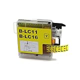 LC11/LC16Y 染料 単品 ブラザープリンター用 互換インク 残量検知機能付 (LC11 LC16 MFC-J700D MFC-675CD MFC-J855DN MFC-J855DWN MFC-J850DN MFC-J805D MFC-935CDN MFC-735CD MFC-695CDN MFC-670CD DCP-J515N)